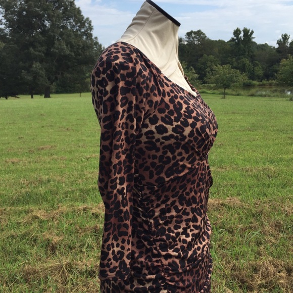 NWT Torrid Leopard Bodycon Dress+NWT Torrid Cap - Picture 9 of 15